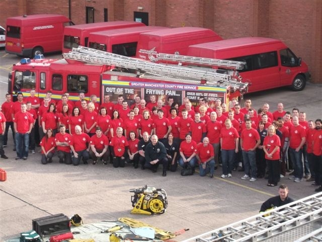 The 73 new Community Action Team members for Greater Manchester Fire and Rescue Service 