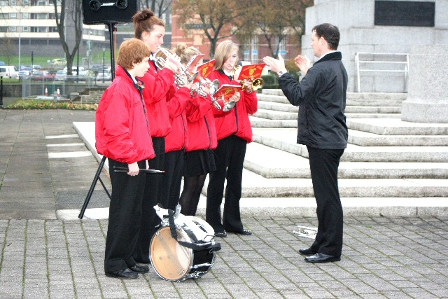 Members of Wardle High School Band