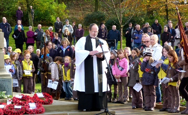 Remembrance Sunday in Milnrow