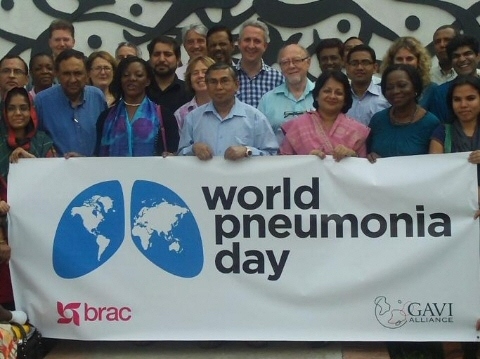 Jim Dobbin with other UK parliamentarians visit Bangladesh to mark World Pneumonia Day 2011