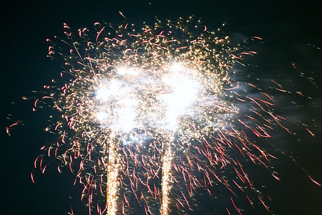 Bonfire and fireworks extravaganza