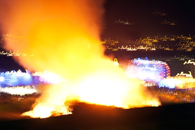 Bonfire and fireworks extravaganza