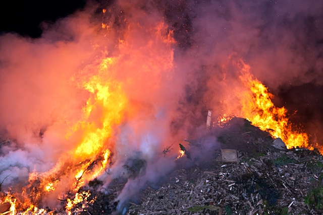 Bonfire and fireworks extravaganza