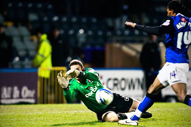 Rochdale 0 - 0 Bournemouth<br \>Shwan Jalal thwarts a late chance for Jean-Louis Akpa Akpro