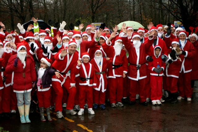 Springhill Hospice Father Christmas Fun Run 2011