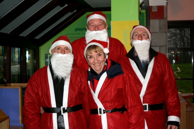 Springhill Hospice Father Christmas Fun Run 2011