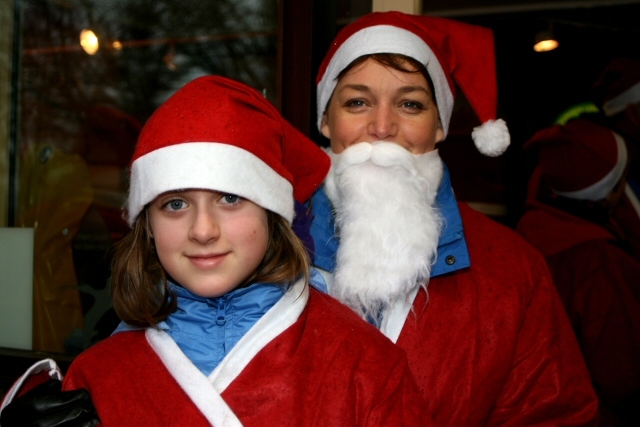 Springhill Hospice Father Christmas Fun Run 2011