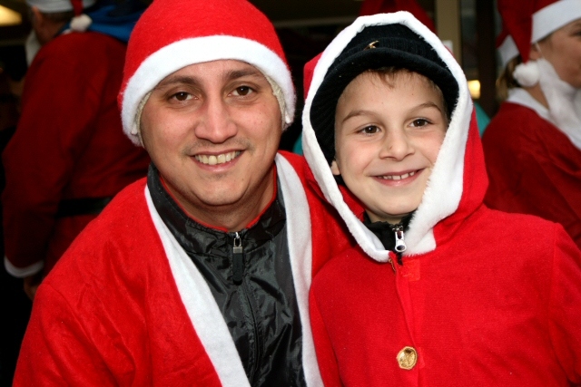 Springhill Hospice Father Christmas Fun Run 2011