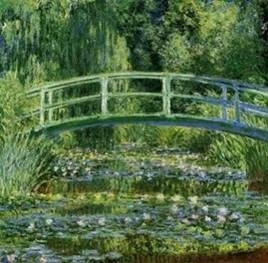 Monet’s garden – can you spot the difference?
