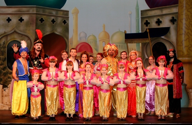 The cast of Aladdin