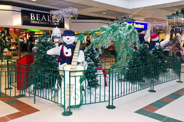 Rochdale Exchange Shopping Centre Christmas display