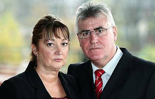 Liz and Eric Fitzsimons. Picture courtesy of The Press Association
