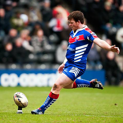 Paul Crook had a 100% conversion rate on his return to the team after injury