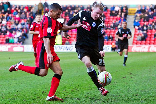 Walsall 0 - 0 Rochdale<br \>Nicky Adams and Aaron Lescott 
