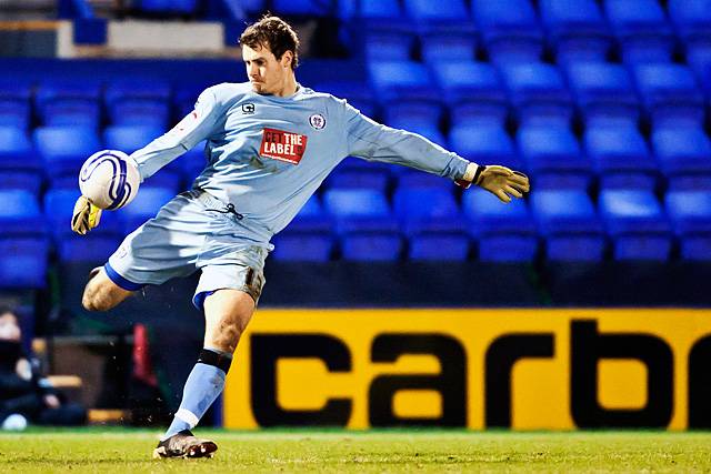 Tranmere Rovers 1 - 1 Rochdale<br />Owain Fon Williams