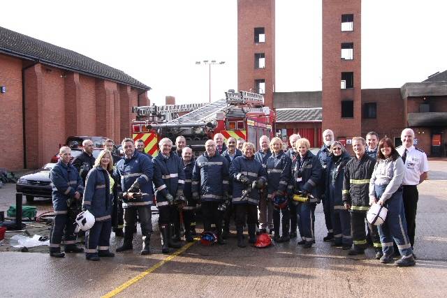 Councillors on the training day