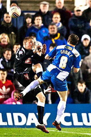 Hartlepool United 0 - 2 Rochdale<br />Nicky Adams and Joe Gamble