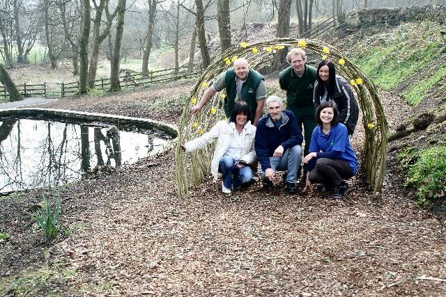 Group members and park staff: Jonathan Watkin-Love, Danny McChrystal-Plimmer, Debbie Drew, Nicki Ainsley, Peter Stark and Jo Fullman
