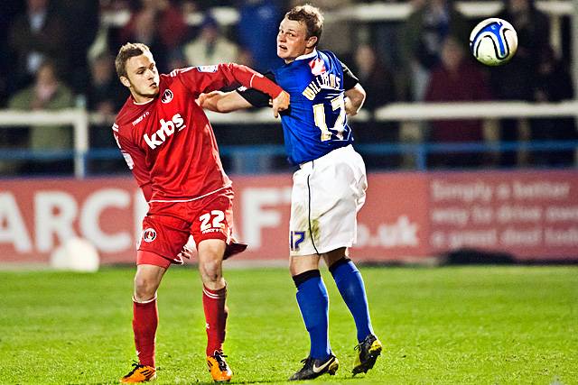 Rochdale 2 - 0 Charlton Athletic<br />Dean Parrett and Robbie Williams 