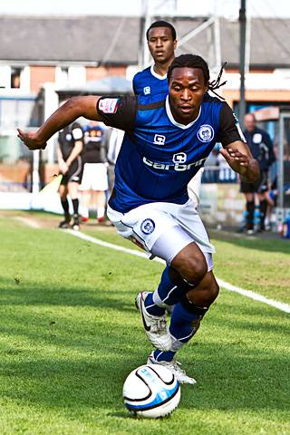 Rochdale 2 - 3 Carlisle United<br \>Jean Louis Akpa-Akpro