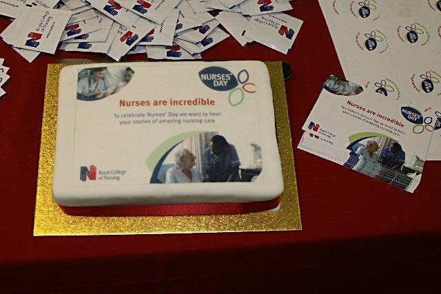 Nurses' Day cake: Nurses are incredible