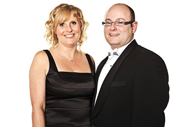 Amanda Crowe from Boots and Wheatsheaf Manager Martin Ballard<br \>Rochdale Town Centre Business Awards 2011