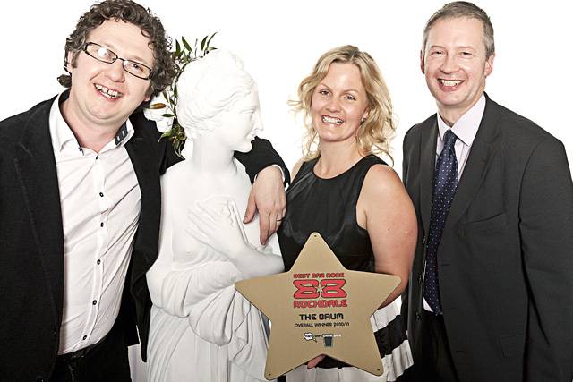 Best Bar None – Overall – The Baum<br \>Rochdale Town Centre Business Awards 2011