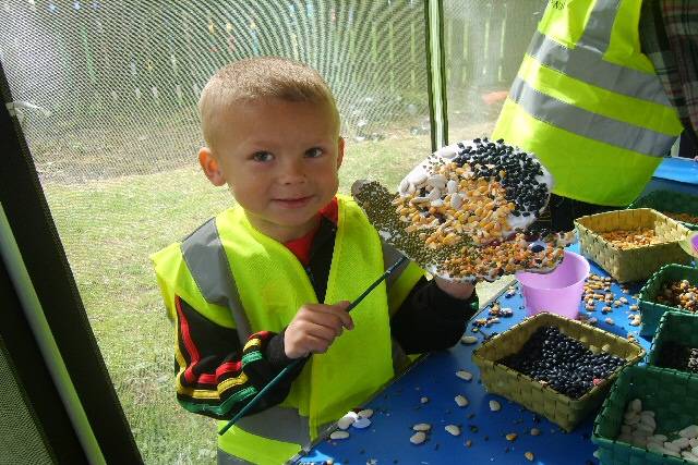 Getting crafty making mosaics