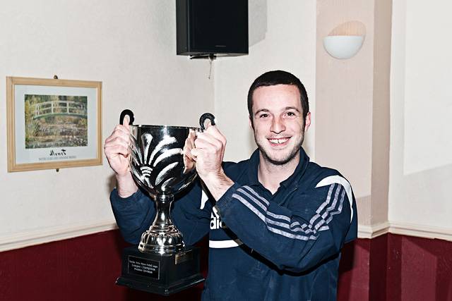 RO Alliance Football League Presentation<br \>Castleton FC captain, Gary Mason