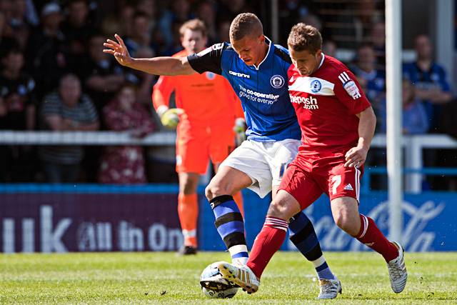 Rochdale 2 - 2 Peterborough United<br />Josh Thompson and James Wesolowski