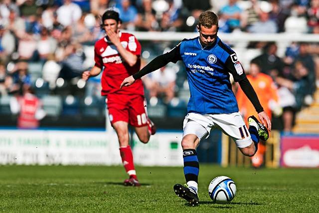 Matt Done<br />Rochdale 2 - 2 Peterborough United