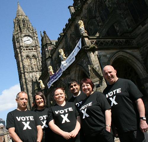 Staff from the elections office are encouraging everyone to vote on Thursday.