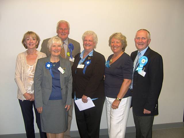 Newly elected Conservatives Councillors