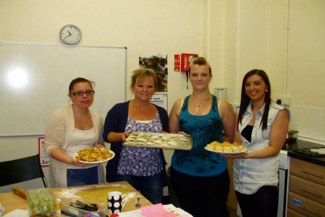 Parents cook up a healthy treat fit for a Royal Wedding