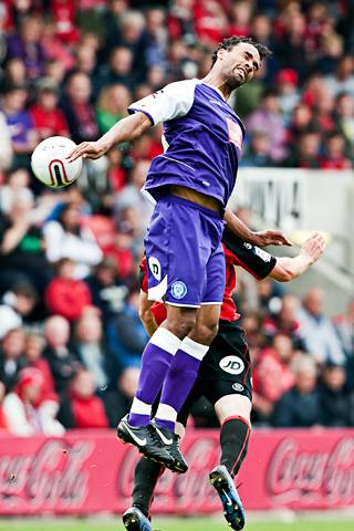 Bournemouth v Rochdale<br />Chris O'Grady