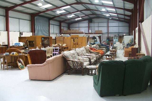 RE>BUILD’s warehouse for furniture re-use

