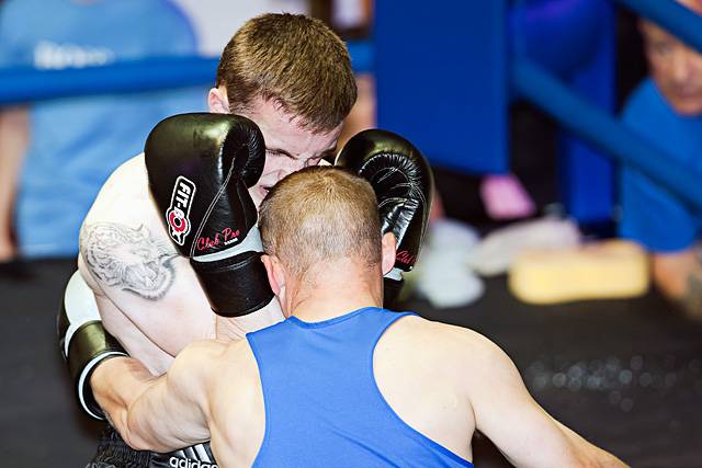 White collar boxing for charity