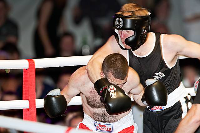 White collar boxing for charity