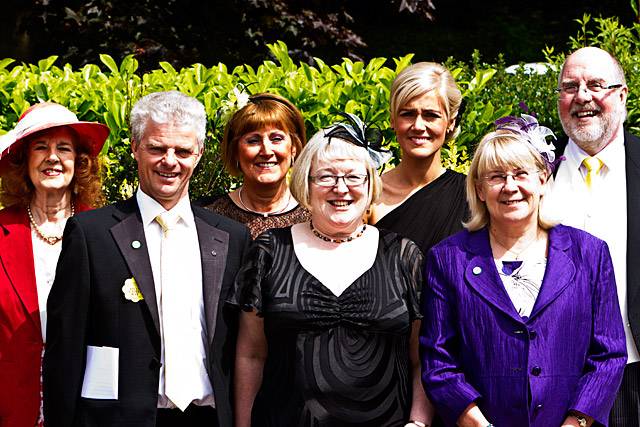 Steering Committee: Pene Pace, Bob Chadwick, Doreen Cochram, Liz Kay, Eve Edgehill, Merilyn Chadwick and John Kay<br \>Ascot Ladies’ Day at Nutters Restaurant