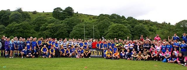 Over 350 players took part in the Rochdale International Tag Rugby League festival