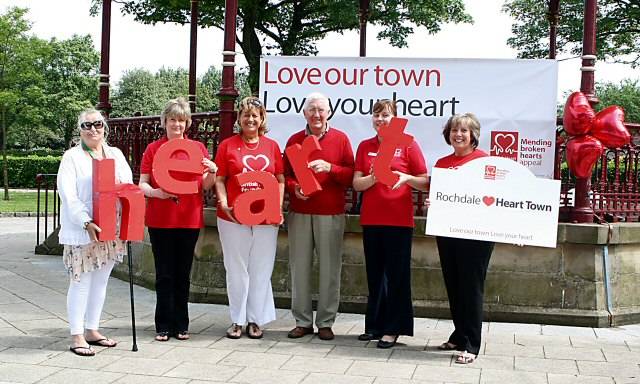 BHF represenatives, Councillor Linda Robinson and Brian Ashworth from Link4Life in Broadfield Park