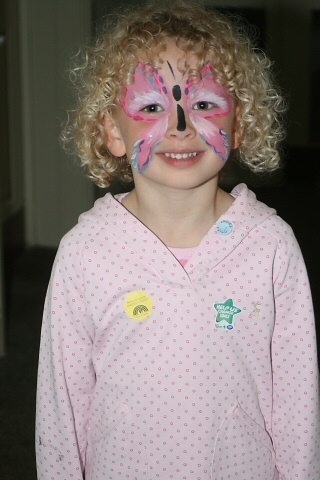 Face paint fun  