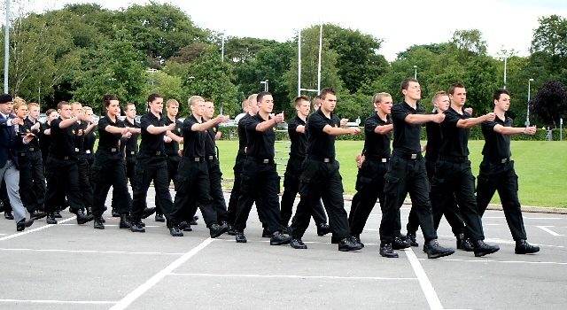 Hopwood Hall College’s Uniformed Services Passing out Parade 2011 