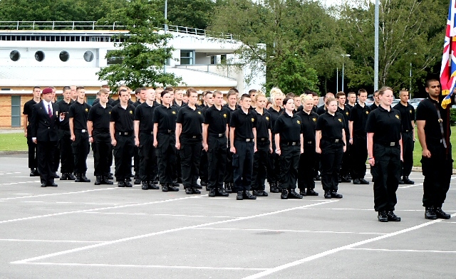 Hopwood Hall College’s Uniformed Services Passing out Parade 2011 