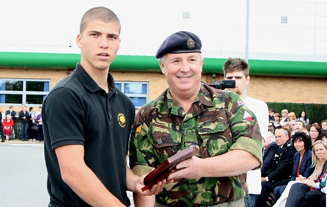 Hopwood Hall College’s Uniformed Services Passing out Parade 2011 