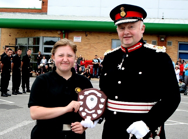 Hopwood Hall College’s Uniformed Services Passing out Parade 2011 