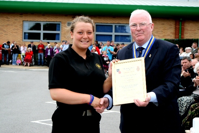 Hopwood Hall College’s Uniformed Services Passing out Parade 2011 