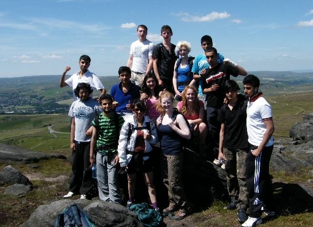 Duke of Edinburgh Gold Award students 