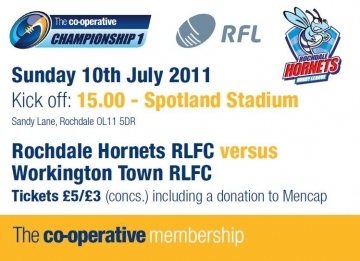 Rochdale Hornets working alongside the Co-op and Mencaphope to set a new Co-operative Championship 1 attendance record!
