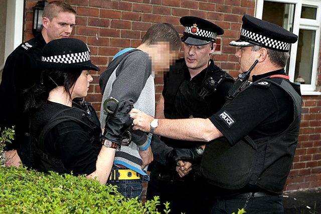 The arrest, personally led by ACC Garry Shewan